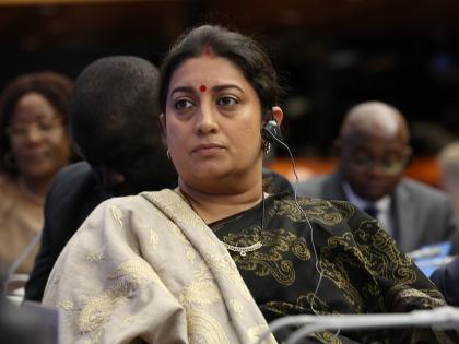 Narayan Rane : 'Maharashtra's political distortion reaches low level', smriti irani on politics | Narayan Rane : संवैधानिक इतिहासातील दु:खद दिवस, राणेंच्या अटकेवर स्मृती इराणी म्हणतात...