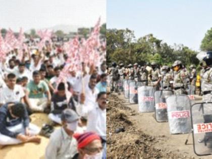 Navi Mumbai airport closed before agitation | आंदोलनापूर्वीच नवी मुंबई विमानतळाचे काम ‘बंद’