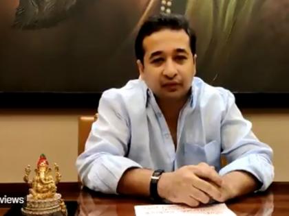 Nitesh Rane's big announcement for Ganeshotsav, Narayan Rane's ministerial post as a gift to the people of Konkan | गणपती बाप्पा मोरया... नारायण राणेंच्या मंत्रीपदाचं कोकणवासीयांना मोठं गिफ्ट