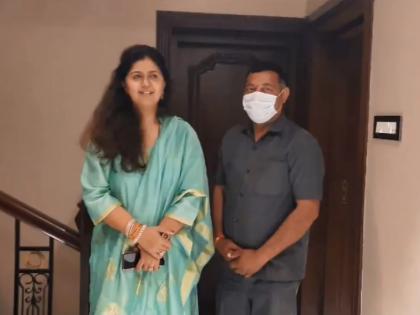 Corona virus : My tiger brother who ... this sight was picked up by Corona, pankaja munde tweet about bodyguard | Corona virus : माझा वाघ भाऊ हो... या दुष्ट कोरोनाने टिपला, पंकजा मुंडेंना दु:ख अनावर