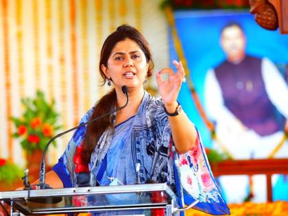 "My meeting in the mountains, no chairs or food, people bring bread from home", Says Pankaja Munde | "माझा मेळावा डोंगरात, ना खुर्च्या ना जेवण, लोकं घरातून भाकरी बांधून आणणात"