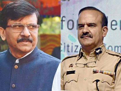 'Parambir Singh is an aggressive officer, he has fulfilled many responsibilities', shivsena samana sanjay raut | 'परमबीरसिंग धडाकेबाज अधिकारी, अनेक जबाबदाऱ्या उत्तमपणे पार पाडल्या'