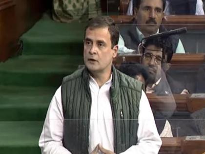 Rahul Gandhi: 'Narendra Modi scares Congress, PM lies in Parliament', Says rahul gandhi | Rahul Gandhi: 'नरेंद्र मोदी काँग्रेसला घाबरतात, पंतप्रधान संसदेत खोटं बोलतात'