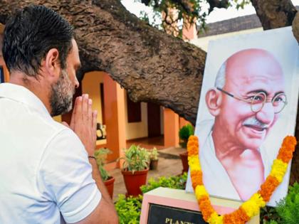 Rahul Gandhi is the Mahatma Gandhi of modern India; Congress MLA's statement under discussion | राहुल गांधी हे आधुनिक भारताचे महात्मा गांधी; काँग्रेस आमदाराचं विधान चर्चेत