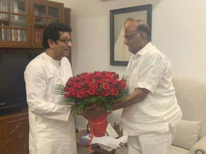 Maharashtra has been doing 'Sharad Chandradarshan' for the last 60 years; Raj Thackeray salutes Sharad Pawar's stubbornness | महाराष्ट्र गेली ६० वर्षं 'शरदचंद्रदर्शन' करतोय; पवारांच्या जिद्दीला राज ठाकरेंचा सलाम