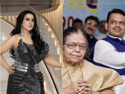 Amruta Fadanvis: There is no mangalsutra around the neck, then mother-in-law does not scream? Awesome answer by Amrita Fadnavis | Amruta Fadanvis: गळ्यात मंगळसुत्र नाही, मग सासू ओरडत नाही का? अमृता फडणवीसांचं भन्नाट उत्तर