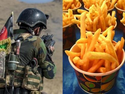 Afghanistan crisis : No 'hope' left ... Afghan Special Forces jawan frying fries in Delhi lajpat nagar | Afghanistan crisis : 'उमेद' उरलीच नाही... अफगाण स्पेशल फोर्सचा जवान दिल्लीत तळतोय फ्रेंज फ्राईज