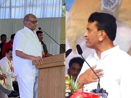 "I will not put your photo, but will you take your photo in our temple?", ncp Amarsingh pandit to sharad pawar | "तुमचा फोटो नाही लावणार, पण आमच्या देवघरात असलेला तुमचा फोटो काढता का?"