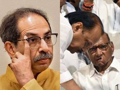 "This doubt is gaining strength"; Visible displeasure from Shiv Sena over uncle-nephew visit of sharad pawar and ajit pawar | "या शंकेला बळ मिळतंय"; काका-पुतण्याच्या भेटीवर शिवसेनेकडून स्पष्ट नाराजी