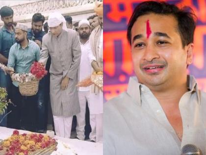 Nitesh Rane: Set aside police for 10 minutes, Nitesh Rane warns Akbaruddin Owaisi | Nitesh Rane: 10 मिनिटं पोलिसांना बाजुला करा, नितेश राणेंचा अकबरुद्दीन औवेसींना इशारा