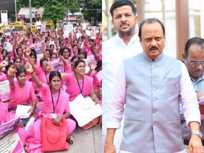 Ajit Pawar spoke clearly on Asha Worker's demand of agitation in mumbai | 'आमच्या बहिणीच, पण...' आशा वर्कर्सच्या मागणीचा प्रश्न विधानसभेत; अजित पवार स्पष्टच बोलले