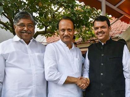 Ajit Pawar: We should be satisfied with that, Ajit Pawar's backing of Devendra Fadnavis | Ajit Pawar: 'त्यात आपण समाधान मानलं पाहिजे', अजित पवारांकडून फडणवीसांची पाठराखण