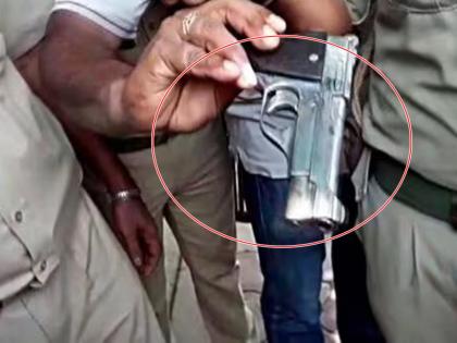 Surat Businessman arrested with pistol in pune, police secrecy about investigation | सुरतमधील व्यापार्‍याला पिस्तुलासह पुण्यात अटक, तपासाबाबत पोलिसांची गुप्तता