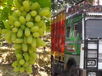 Shocking! The grapes arrived late; The driver was stopped by a bihar trader | धक्कादायक! द्राक्षाचा माल उशिरा पोहोचला; परप्रांतीय व्यापाऱ्याने चालकास डांबून ठेवले