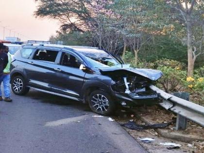 BRS Mla-lasya-nandita-dies-in-road-accident, A 37-year-old female MLA died during treatment in a horrific car accident | भीषण कार अपघातात ३७ वर्षीय महिला आमदाराचा उपचारादरम्यान मृत्यू