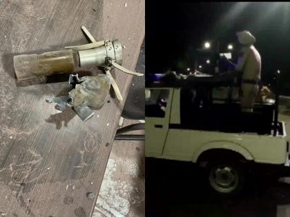 Blast: Intelligence building blast in mohali Punjab, large police force deployed | Blast: पंजाबमध्ये गुप्तचर यंत्रणेच्या इमारतीजवळ स्फोट, मोठा पोलीस फौजफाटा तैनात