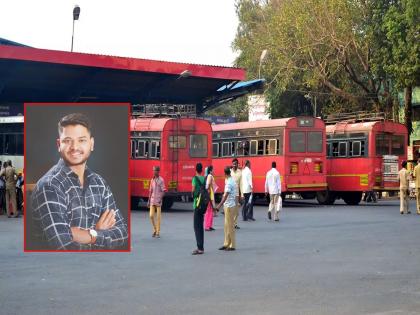 Abhijeet becomes 'RTO' selling water at bus stand of solapur | कष्टाचं चीज झालं... बस स्टँडवर पाणी विकणारा अभिजीत बनला 'RTO'