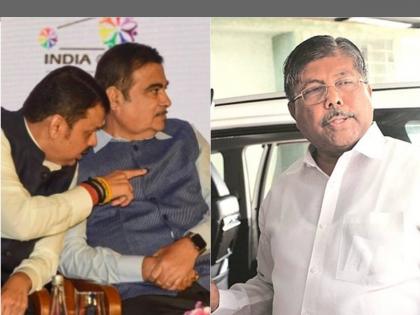 Is Nitin Gadkari being left out in BJP? Chandrakant Patal's answer in one sentence | Nitin Gadkari: नितीन गडकरींना भाजपात डावललं जातयं का? चंद्रकांत पाटलांचं एका वाक्यात उत्तर