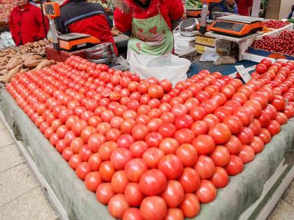 Chinese tomatoes are being smuggled from Nepal | नेपाळमधून हाेतेय चक्क चिनी टाेमॅटाेची तस्करी, नातेवाईकांना आर्जव