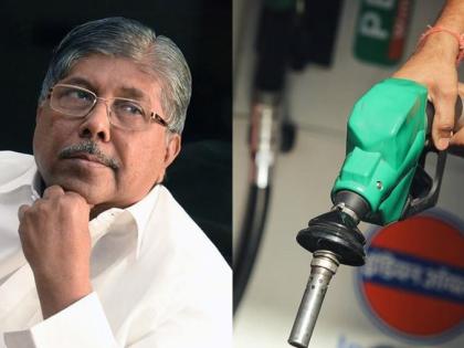 Chandrakant Patil : Even if 50 paise discount is given on 'fuel', the central government will have to sell it., chandrakant patil on petrol | Chandrakant Patil : 'इंधनाच्या 'त्या' दरात 50 पैसे जरी सूट दिली, तरी केंद्र सरकार विकावं लागेल'