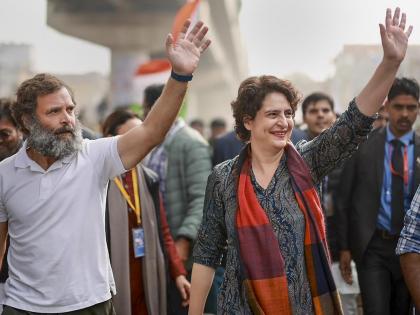 rahul gandhi from amethi and priyanka gandhi from varanasi big announcement about contesting elections | राहुल गांधी अमेठीतून, प्रियांका वाराणसीतून? निवडणूक लढवण्याबाबत मोठी घोषणा