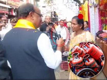 Chandrashekhar Bawankule's troll for the second time, woman said inflation in wardha after questioning of who is next PM | बावनकुळेंची दुसऱ्यांदा फजिती; माईक पुढे करताच महिलेनं सांगितली महागाई