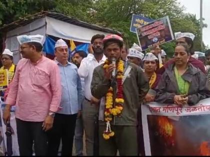 Despite the red alert, young people on bicycles will go on hunger strike in Mumbai | 'रेड अलर्ट' असतानाही सायकलवरुन तरुण मुंबईत, आता उपोषणाला बसणार