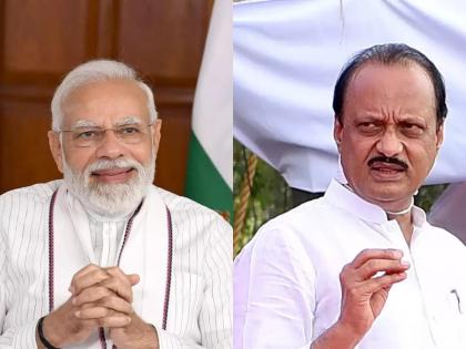 Ajit Pawar's challenge... "Get elected without putting Modi's photo, is there a threat?" | Ajit Pawar: थेट चॅलेंज... "मोदींचा फोटो न लावता निवडून येऊन दाखवा, आहे का धमक?"