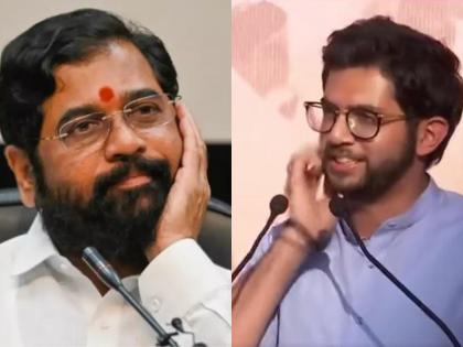 Aditya Thackeray mimicked the Chief Minister Eknath Shinde, clapping, whistling and once more | आदित्य ठाकरेंनी केली मुख्यमंत्र्यांची नक्कल, टाळ्या, शिट्ट्या अन् 'वन्स मोअर'