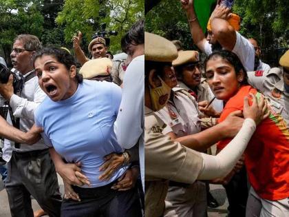 Delhi Wrestlers of agitation booked under many sections, what can be the punishment? for sakshi malik and bajrang punia | आंदोलक पैलवानांवर विविध कलमान्वये गुन्हा दाखल, काय होऊ शकते शिक्षा?