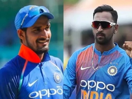 Deepak Hooda joins Indian Cricket team after Pandya's threat | पंड्यानं धमकी दिल्यानंतर निराशेच्या गर्तेत गेलेला 'दिपक हुड्डा टीम इंडियात'
