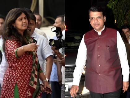 Munde sisters pankaja and pritam thanked Fadnavis, Devendra also appreciated the work of beed railway | मुंडे भगिनींनी मानले फडणवीसांचे आभार, देवेंद्रांनीही केलं कामाचं कौतुक