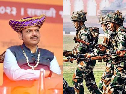 .. and the way for his army recruitment was opened;Devendra Fadnavis congratulated | .. अन् त्याच्या सैन्य भरतीचा मार्ग मोकळा झाला; फडणवीसांनी दिल्या शुभेच्छा