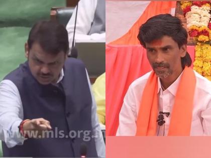 "Then this Devendra Fadnavis will stand by you"; Deputy Chief Minister is aggressive in the Assembly on issue of manoj Jarange patil | Video: "तेव्हा हा देवेंद्र फडणवीस तुमच्या बाजूने उभा राहील"; विधानसभेत उपमुख्यमंत्री आक्रमक