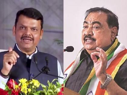 Gira to bhi tang upar... Eknath Khadse's harsh criticism of Fadnavis after Karnatak Election result | कर्नाटक निकालानंतर फडणवीसांनी सांगितली टक्केवारी; खडसेंनी केली टीका बोचरी