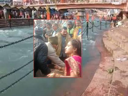 Shocking! A 5-year-old boy drowned due to the superstition of bathing in the Ganga river haridwar | धक्कादायक ! गंगास्नानाच्या अंधश्रद्धेतून ५ वर्षीय चिमुकल्याचा बुडून मृत्यू