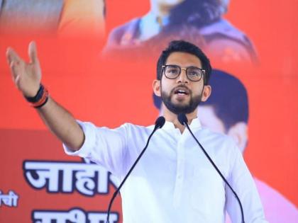 "Write that Congress government will come in 4 states"; That video share of Aditya Thackeray from BJP MLA ram satpute | "लिहून घ्या ४ राज्यात काँग्रेसचं सरकार येणार"; भाजपाकडून आदित्य ठाकरेंचा तो व्हिडिओ शेअर