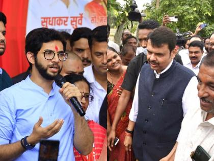 Devendra Fadanvis: "He may be the environment minister, but he did not do all the studies." Fadanvis on Aditya Thackeray | Devendra Fadanvis: "ते जरुर पर्यावरणमंत्री असतील, पण सगळा अभ्यास त्यांनीच केला असं होत नाही"