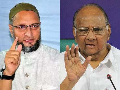 Asaduddin Owaisee: Did Ajit Pawar ask me to take oath in the morning ?, Owaisi's question to NCP | Asaduddin Owaisee: अजित पवारांनी मला विचारुन पहाटे शपथ घेतली का?, ओवेसींचा राष्ट्रवादीला सवाल