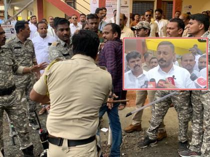 The dispute arose only because Devendra Bhuyar came to the polling station, explained the MLA | Video: मतदान केंद्रावर देवेंद्र भुयार आल्यानेच राडा झाला, आमदाराने दिलं स्पष्टीकरण