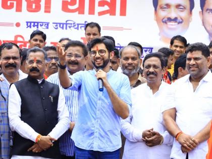 Aditya Thackeray: 'What will happen to Maharashtra for those who did not belong to the family?' Aditya Thackeray again said 'Traitor' to Ekanth Shinde and rebel MLA | Aditya Thackeray: 'ते निर्लज्ज 'गद्दार'च; जे घरातल्यांचे झाले नाहीत ते महाराष्ट्राचे काय होणार?'