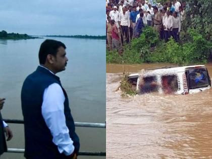 Devendra Fadnavis mourns Nagpur tragedy of scorpio sunk, announces help to heirs of deceased | नागपूर दुर्घटनेबद्दल फडणवीसांकडून शोक, मृतांच्या वारसांना मदत जाहीर