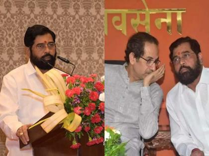 Eknath Shinde : Will you go to Matoshri of shivsena? Chief Minister Eknath Shinde says 'timing' on journalist's question | Eknath Shinde : 'मातोश्री'वर जाणार का? पत्रकाराच्या प्रश्नावर मुख्यमंत्री एकनाथ शिंदेंनी सांगितलं 'टायमिंग'