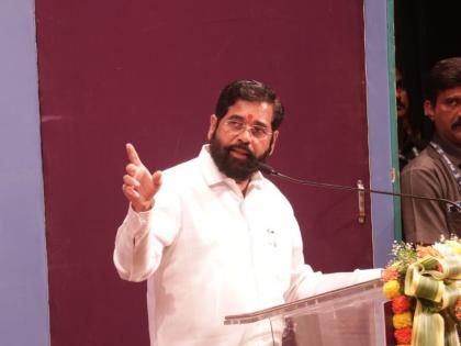 Eknath Shinde: "Three months ago we did Mahanathya and became famous all over the world, Eknath Shinde on drama stage of Prashant Damle | Eknath Shinde: "आम्ही तीन महिन्यांपूर्वी महानाट्य केलं अन् जगभरात फेमस झालो"