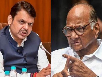 Fadnavis said on sharad Pawar's suggestion that BJP does not want a beneficial front ... | भाजपला फायद्याच्या आघाड्या नको, पवारांच्या सूचनेवर फडणवीस म्हणाले...