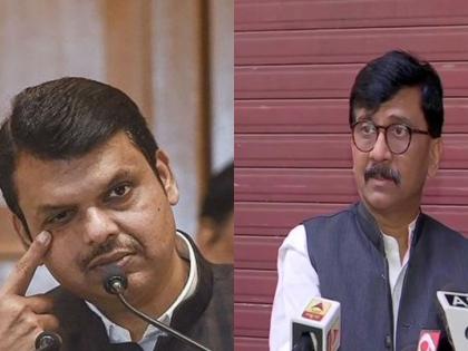 Why you did not ban of Raza akadami, Sanjay Raut's reply to Devendra Fadnavis | तुम्ही का बंदी घातली नाही, अमरावती हिंसाचारावरुन राऊतांचा फडणवीसांना प्रतिप्रश्न