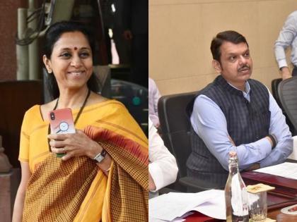 Supriya Sule again demanded Devendra Fadnavis' resignation; This is the reason given now | सुप्रिया सुळेंनी पुन्हा मागितला फडणवीसांचा राजीनामा; म्हणे हा आणखी मोठा पुरावा