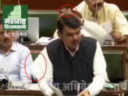 Video: Fadnavis's speech in the Legislative Assembly and girish mahajan sleep, ashish shelar indicate | Video: विधानसभेत फडणवीसांचं भाषण, महाजनांना डुलकी अन् शेलारांचे हातवारे