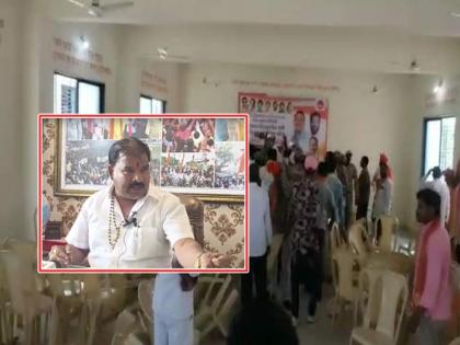 Rada in Shiv Sena-Shinde group; MLA Gaikwad said, he got Prasad in buldhana | शिवसेना-शिंदेगटात राडा; आमदार गायकवाड म्हणाले, त्यांना प्रसाद मिळाला