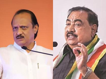 Ajit Pawar should show that GR; Answer by Eknath Khadse of NCP | "अजित पवारांनी तो GR दाखवावा"; NCP च्या एकनाथ खडसेंचं प्रतिचॅलेंज